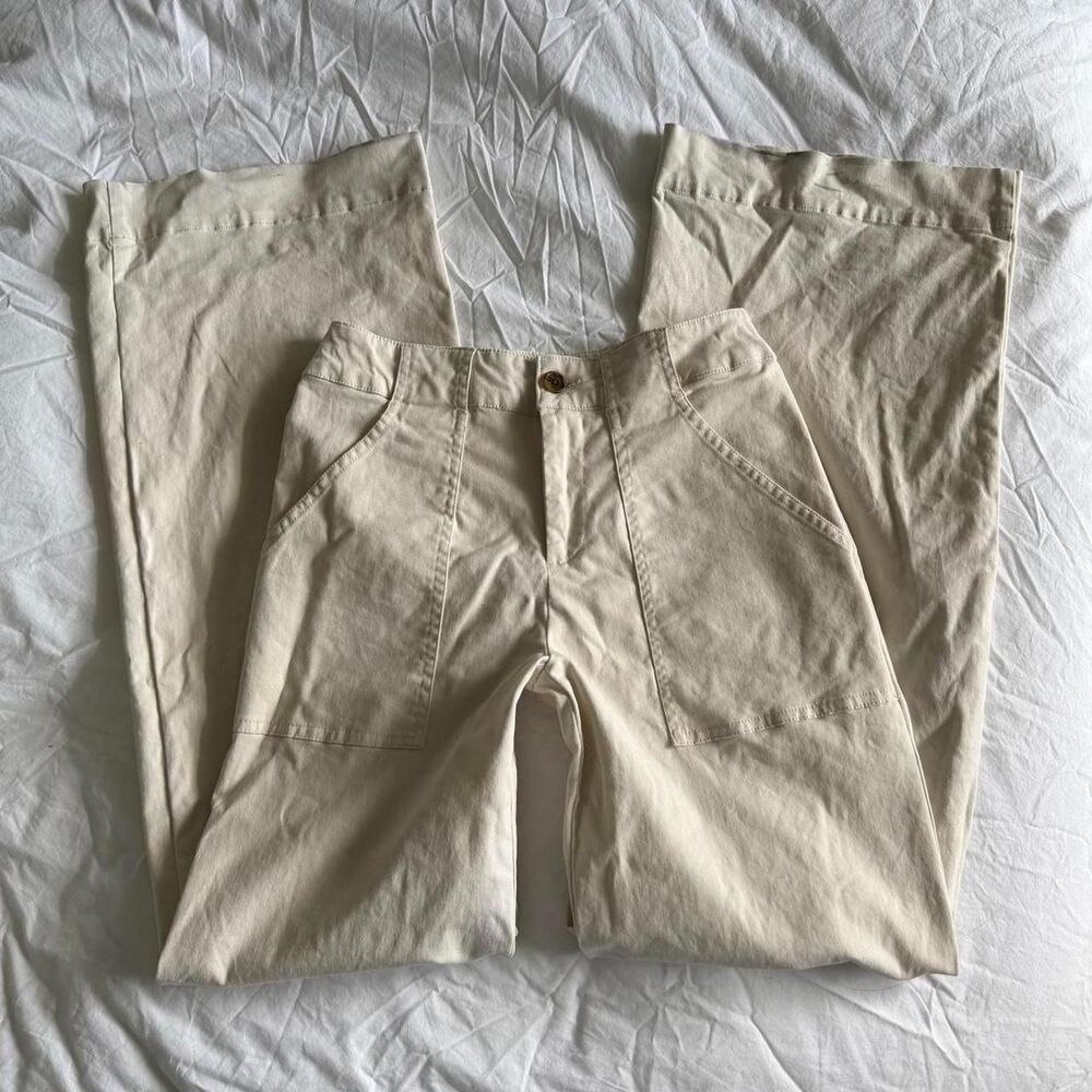 Nili-lotan Women's Cream and White Trousers